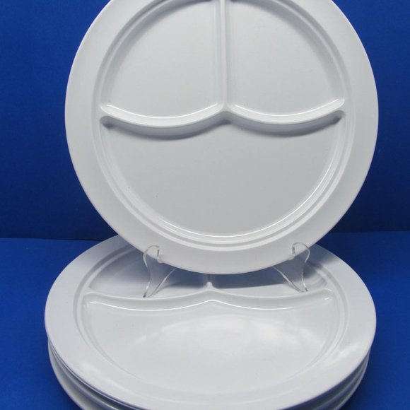 Proton Melamine Divided Plates 10  Bundle of 4 - Picture 7 of 7